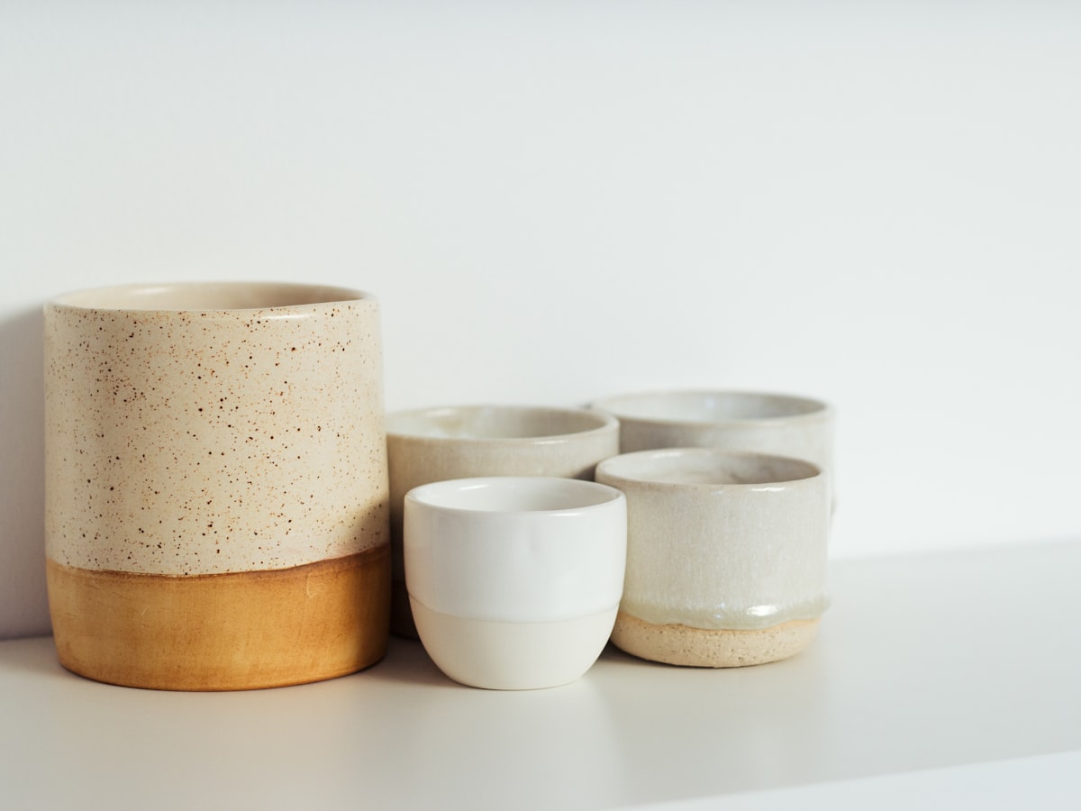 Wabi Studio matcha cups close up